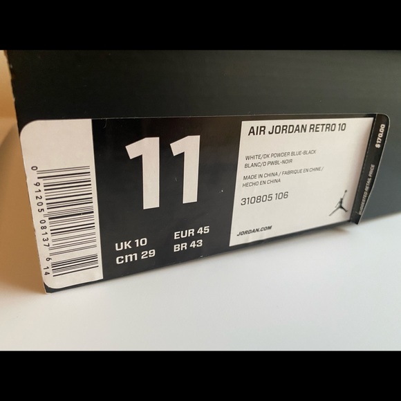 Air Jordan’s retro 10s - Picture 9 of 10